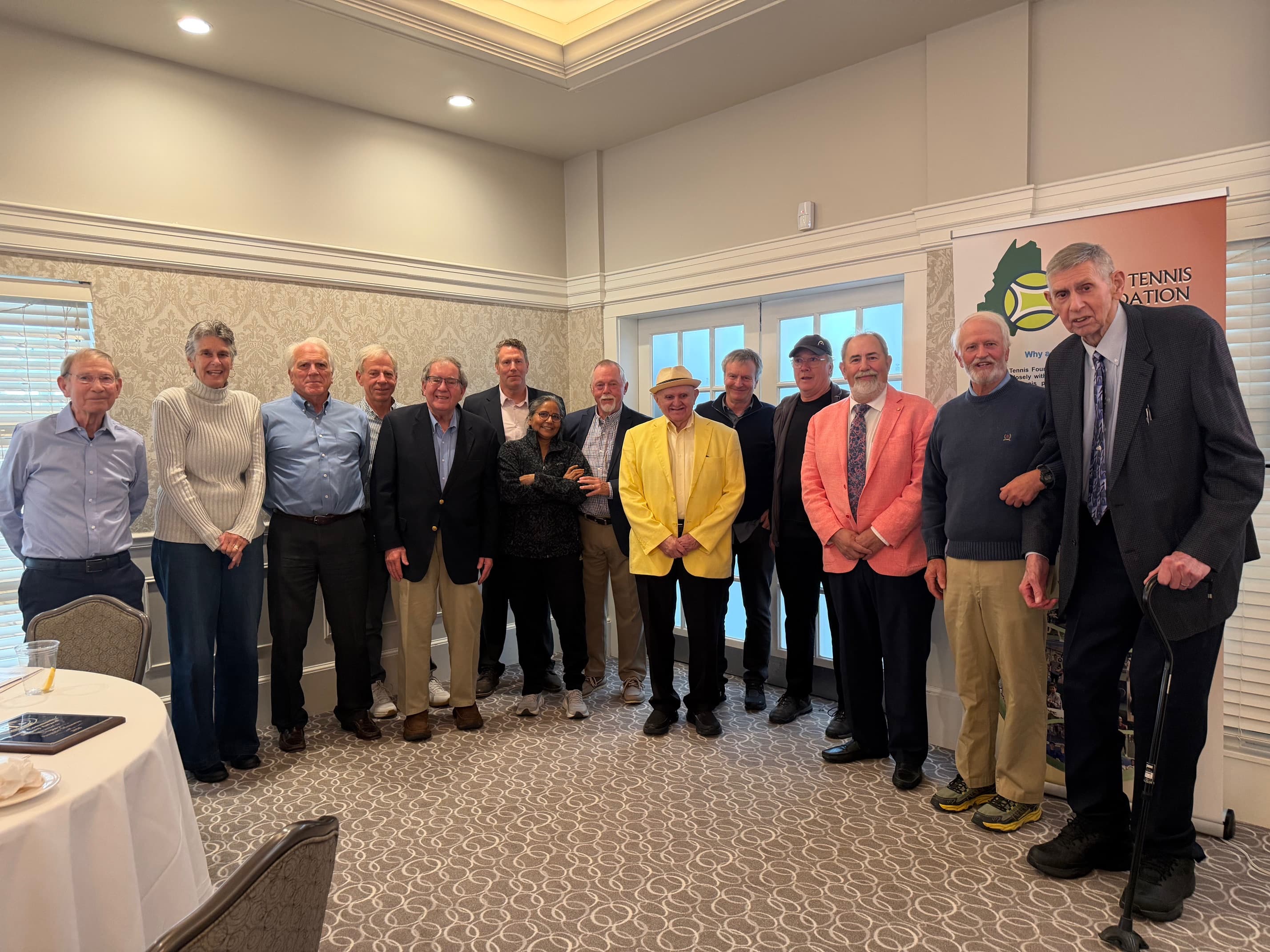 Hall of Fame inductees group photo